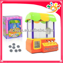 Мини-машина для вставки монет, игрушка для мини-машины, игровая машина с монетами для детей
